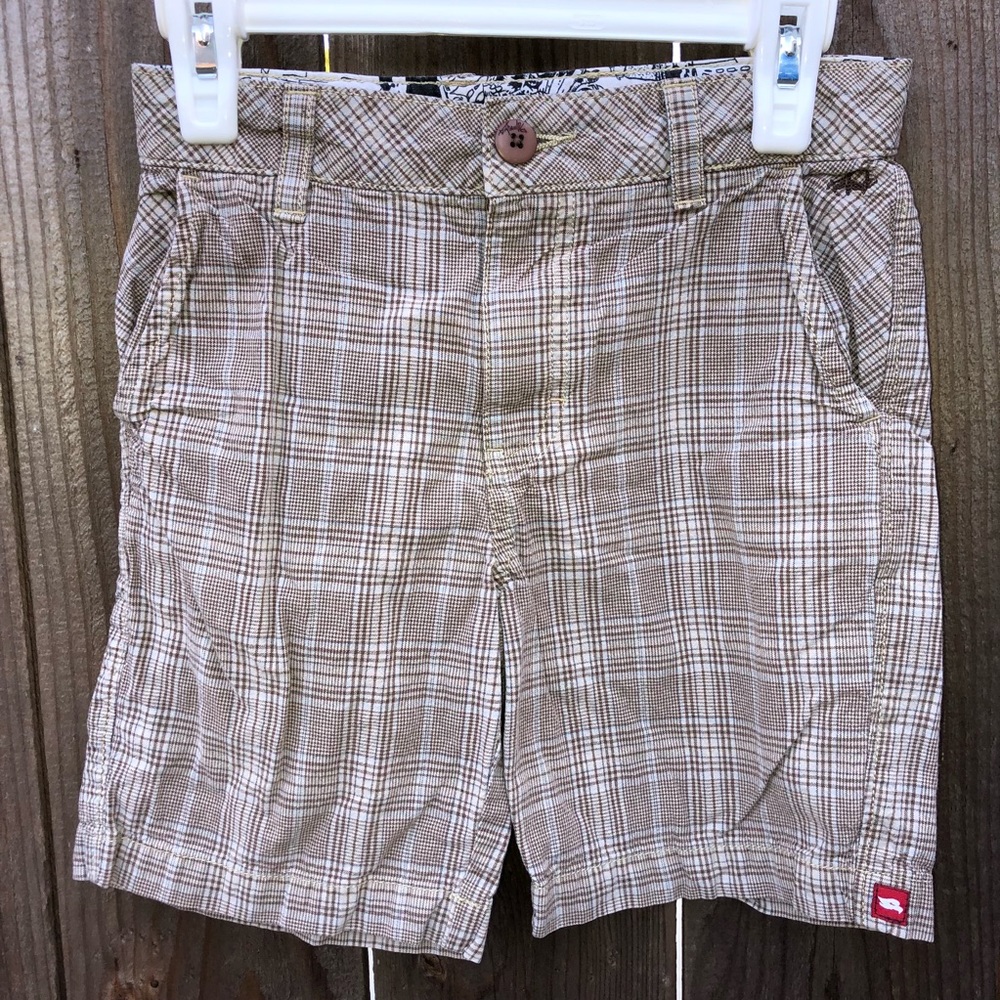 Boys Tony Hawk plaid shorts - size 5
